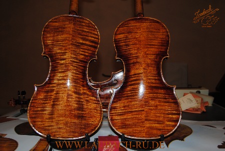 Мастеровая сольная скрипка Лаубах модель Limited Edition -168V